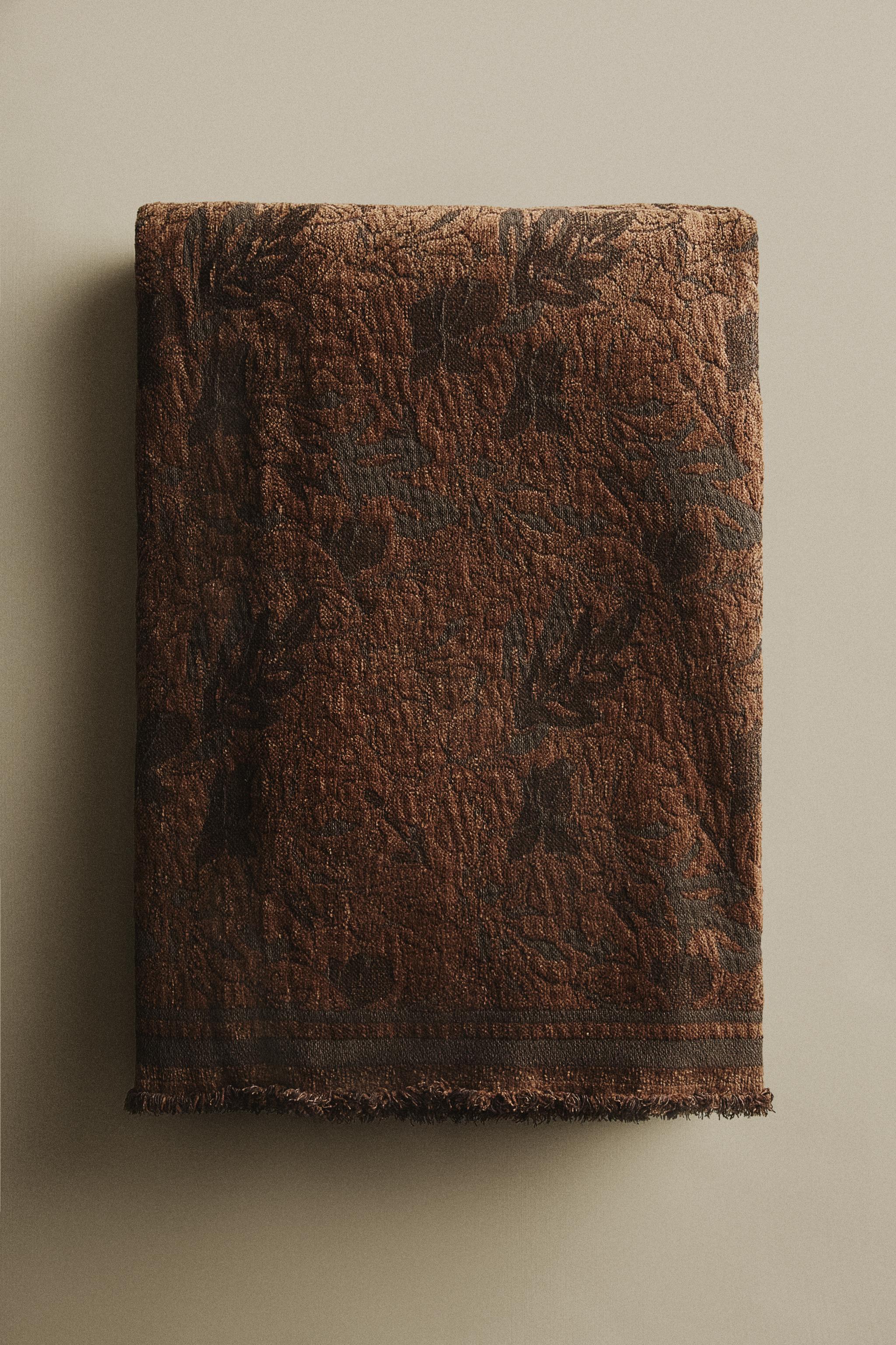 PLAID CHENILLE JACQUARD